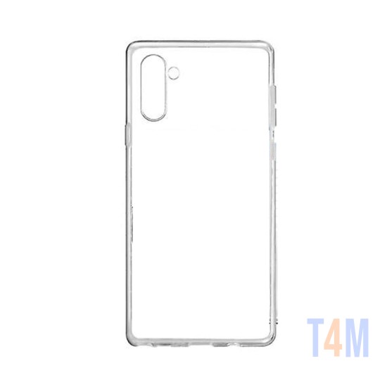 Capa de Silicone Macio para Samsung Galaxy Note 10 Transparente